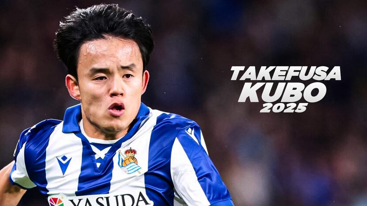 Takefusa Kubo Takefusa Kubo - Prodige de droite 🇯🇵 2025ᴴᴰ