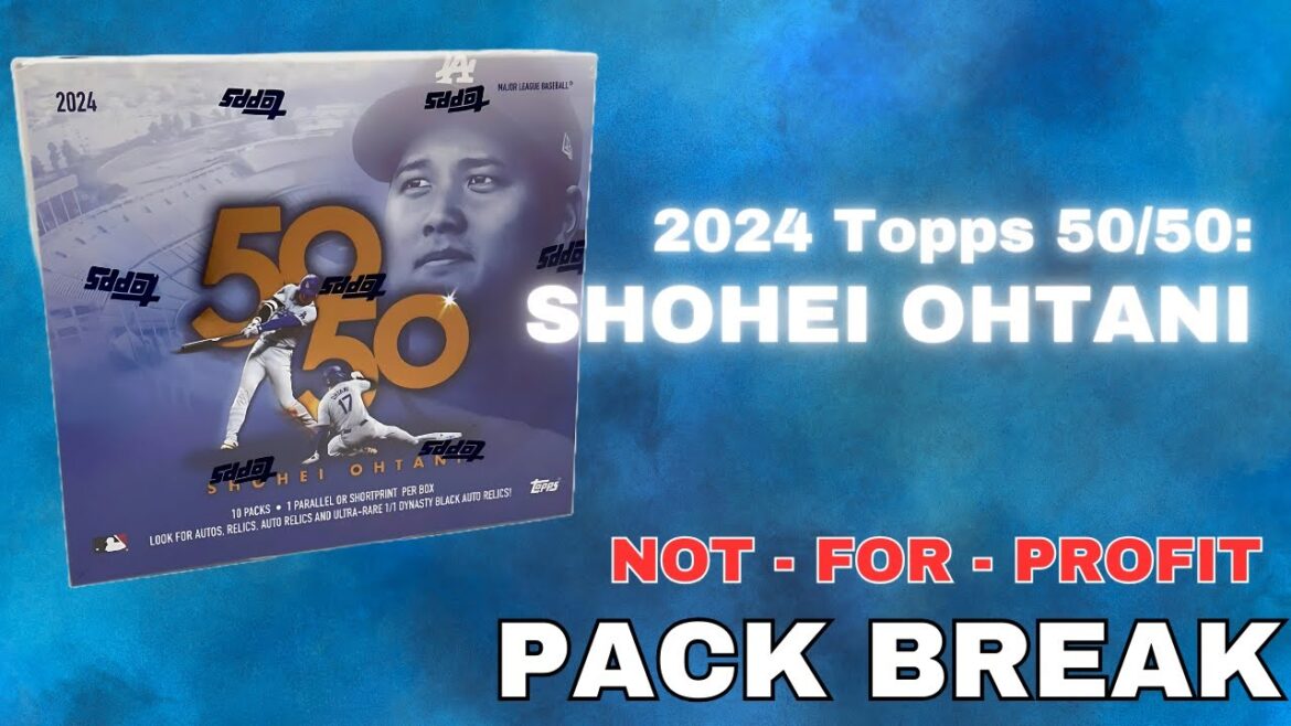 Topps 50/50 2024 : Shohei Ohtani Box Break !