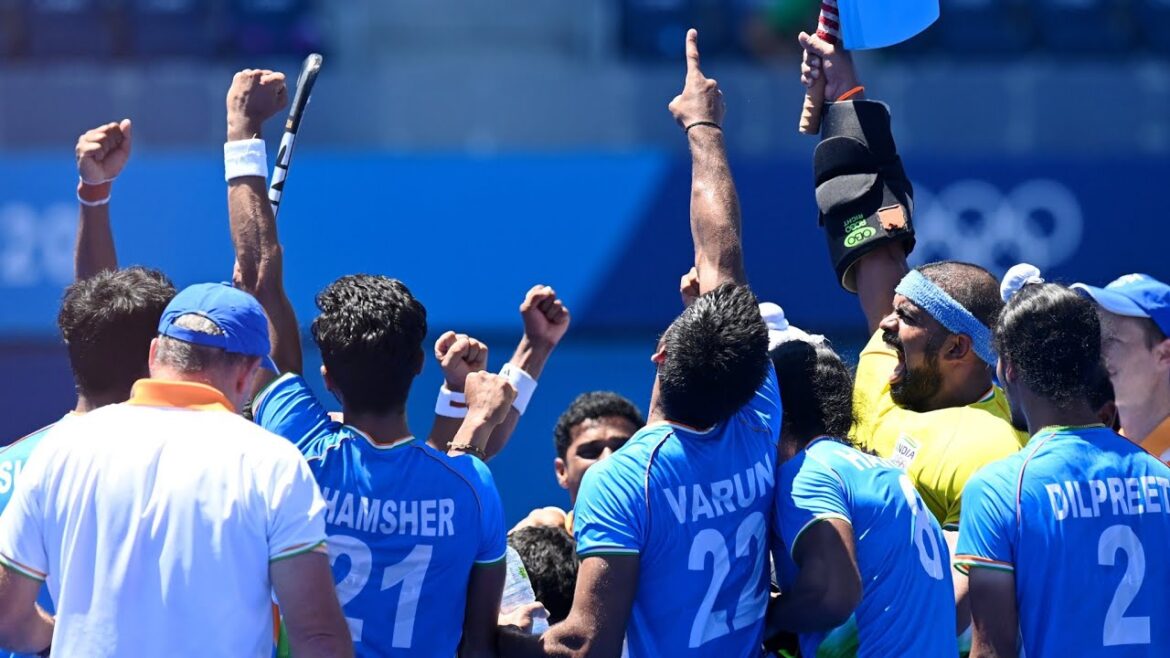 L'équipe indienne de hockey remporte le bronze aux Jeux olympiques de Tokyo 2020 | Moment gagnant | Chak De Inde | #Shorts