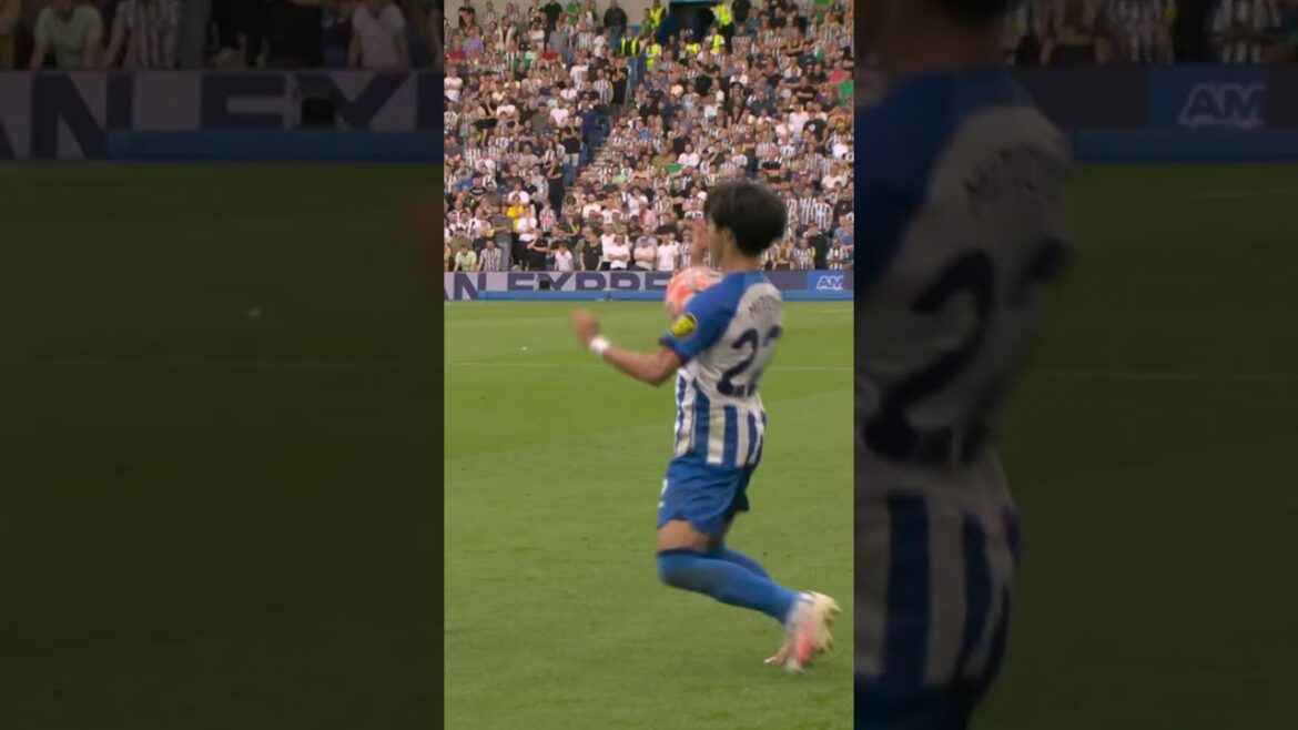 Contrôle thoracique de Mitoma 😮💨 #premierleague #brightonandhovealbion #mitoma #football Contrôle thoracique de Mitoma 😮💨 #premierleague #brightonandhovealbion #mitoma #football