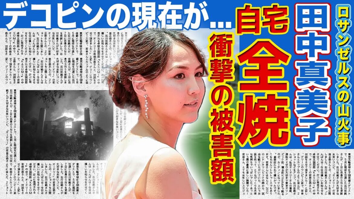 [Choquant]Les dégâts subis par Mamiko Tanaka et Shohei Otani dans l'incendie de forêt sont terribles ! ! Le pire incendie de l'histoire de Los Angeles est actuellement en cours... Nous ne pouvons cacher notre surprise quant à l'identité du cerveau derrière l'incident qui a réduit le quartier des célébrités en cendres !