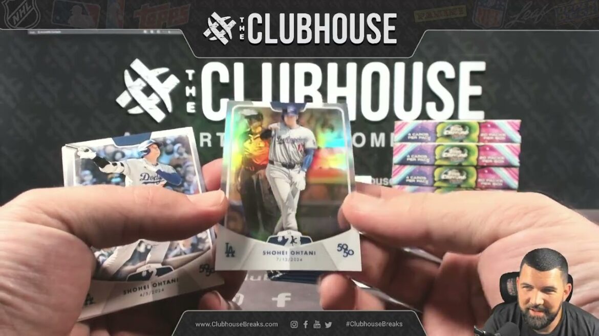 PAUSE BONUS D'ANNIVERSAIRE : Topps Shohei Ohtani Boîte 50/50 ALÉATOIRE # Pause de groupe #BB1_010825