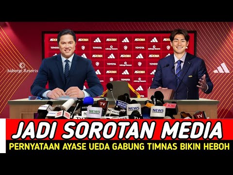 L’INDONÉSIE CHOQUE LE MONDE‼️ AYASE UEDA, LE PRINCIPAL STRAIKER DU JAPON ACCEPTE L’OFFRE D’ERICK TOHIR DE REJOINDRE L’ÉQUIPE NATIONALE L'INDONÉSIE CHOQUE LE MONDE‼️ AYASE UEDA, LE PRINCIPAL STRAIKER DU JAPON ACCEPTE L'OFFRE D'ERICK TOHIR DE REJOINDRE L'ÉQUIPE NATIONALE