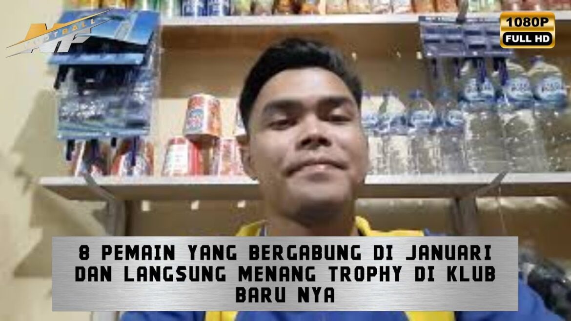 8 joueurs qui nous ont rejoint en janvier et ont immédiatement remporté des trophées dans leurs nouveaux clubs