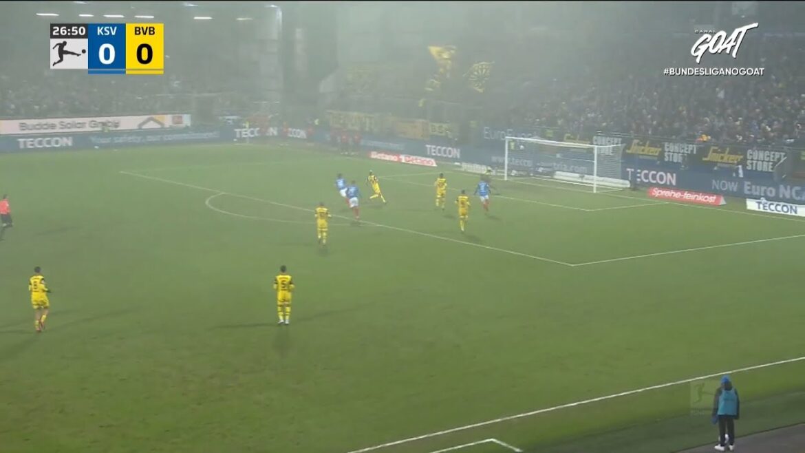 Objectif de Shuto Machino | Holstein Kiel contre Borussia Dortmund 1-0 Faits saillants | Bundesliga 2024/25