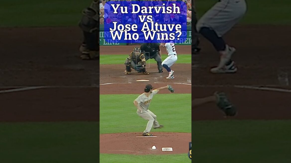 Yu Darvish contre José Altuve. Qui gagne ?