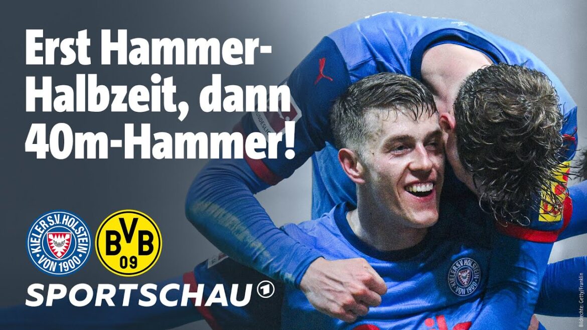 Holstein Kiel - Borussia Dortmund Faits saillants de la Bundesliga, 17e journée | Spectacle sportif de football