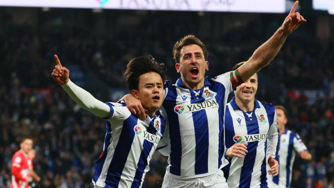 Takefusa Kubo délivre le premier but ! Une série de dribbles pointus, une présence écrasante en première ligne ![17 janvier]