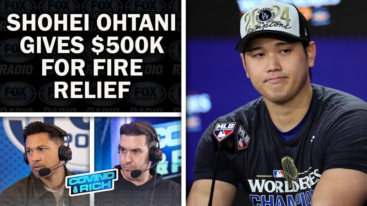 Covino a-t-il raison de qualifier Shohei Ohtani de radin pour son don de 500 000 $ aux pompiers de Los Angeles ? Covino a-t-il raison de qualifier Shohei Ohtani de radin pour son don de 500 000 $ aux pompiers de Los Angeles ?