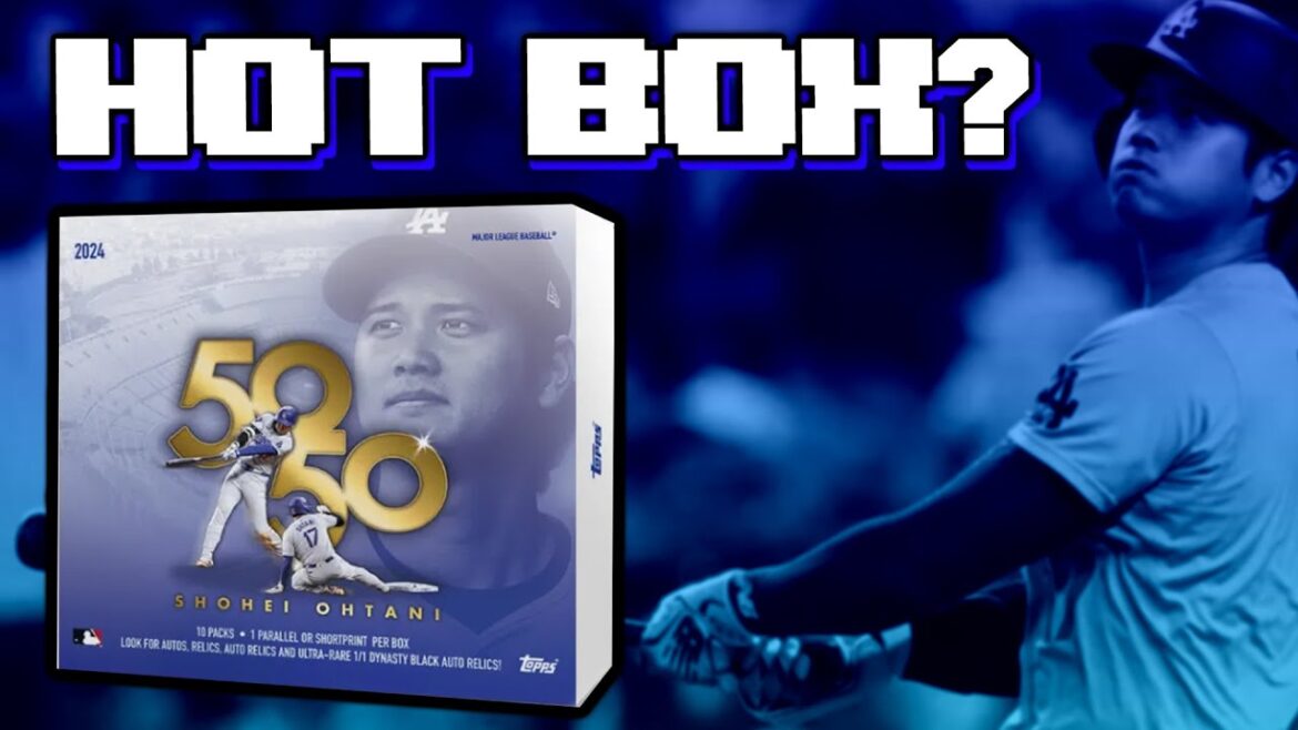 TU DOIS VOIR CECI.... | 2024 Topps 50/50 Shohei Box HOT BOX ?!!!