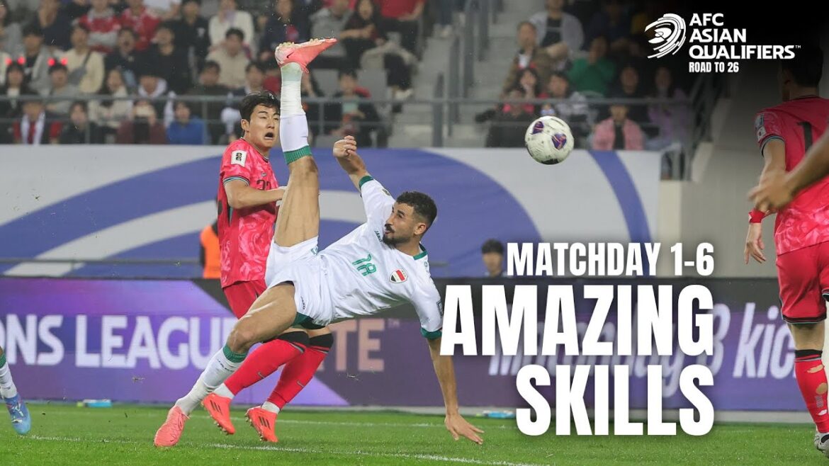 Le meilleur jeu de jambes d'Asie : les meilleures compétences d'Indonésie, du Japon et plus ! | Éliminatoires asiatiques de l'AFC™ En route vers la 26e place