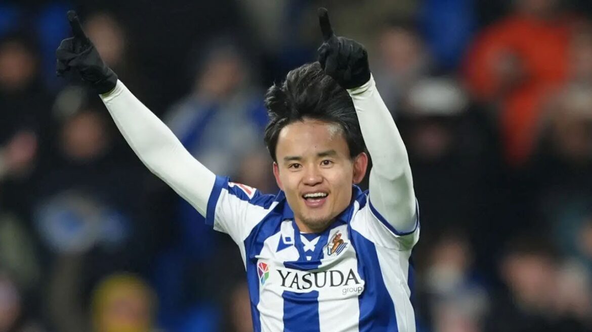 Takefusa Kubo marque un super but après une percée incroyable ! 5ème but de la saison & sélectionné MVP ![14 janvier]