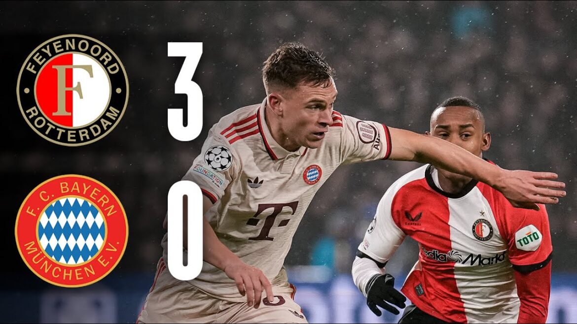 Défaite à Rotterdam | Feyenoord Rotterdam contre FC Bayern 3-0 | Ligue des Champions