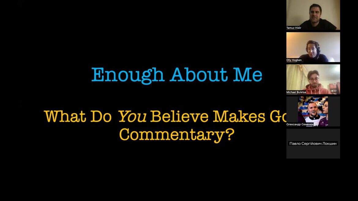 The Art of Sport Commentary: A Masterclass avec Olly Hogben Part 1