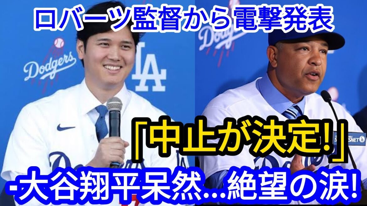 [Shock]Le réalisateur Roberts annonce le choc électrique "a décidé d'annuler!" ️