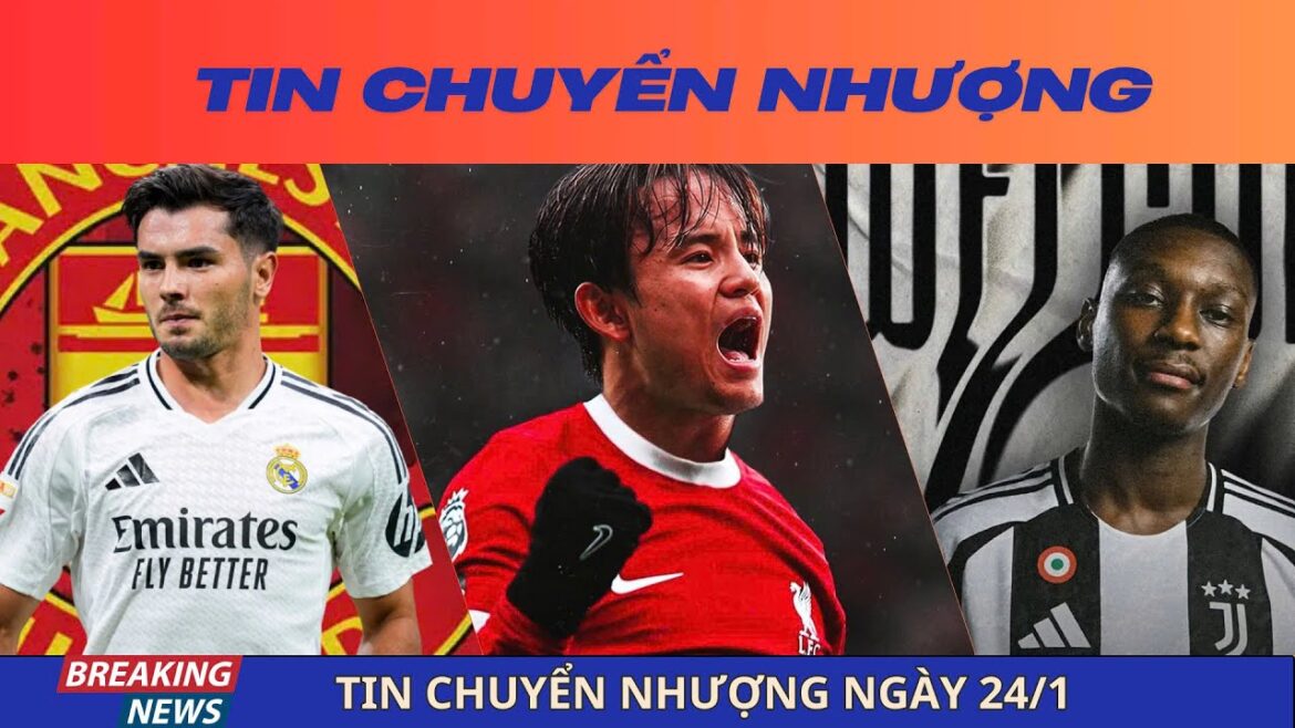 NEWS TRANSFERT 1/24 : MU CHASSE AUX VRAIES STARS, LIVER POOL CIBLE KUBO, l'attaquant du PSG débarque à la JUVENTUS.