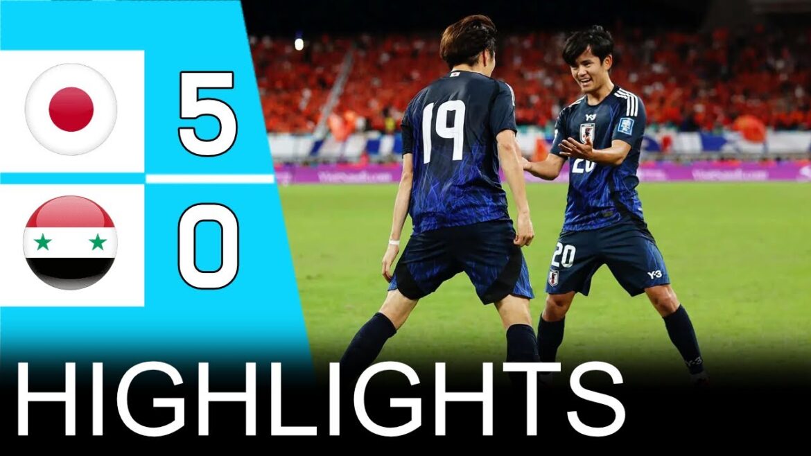 "Le Japon est à un niveau différent !!" Moriyasu Japon a vaincu de manière choquante la puissante ennemie syrienne avec "5 tirs" avec la performance de Takefusa Kubo dont 1 passe décisive et 2 buts ! Choc des médias étrangers : « Le Japon est un pays puissant !! »