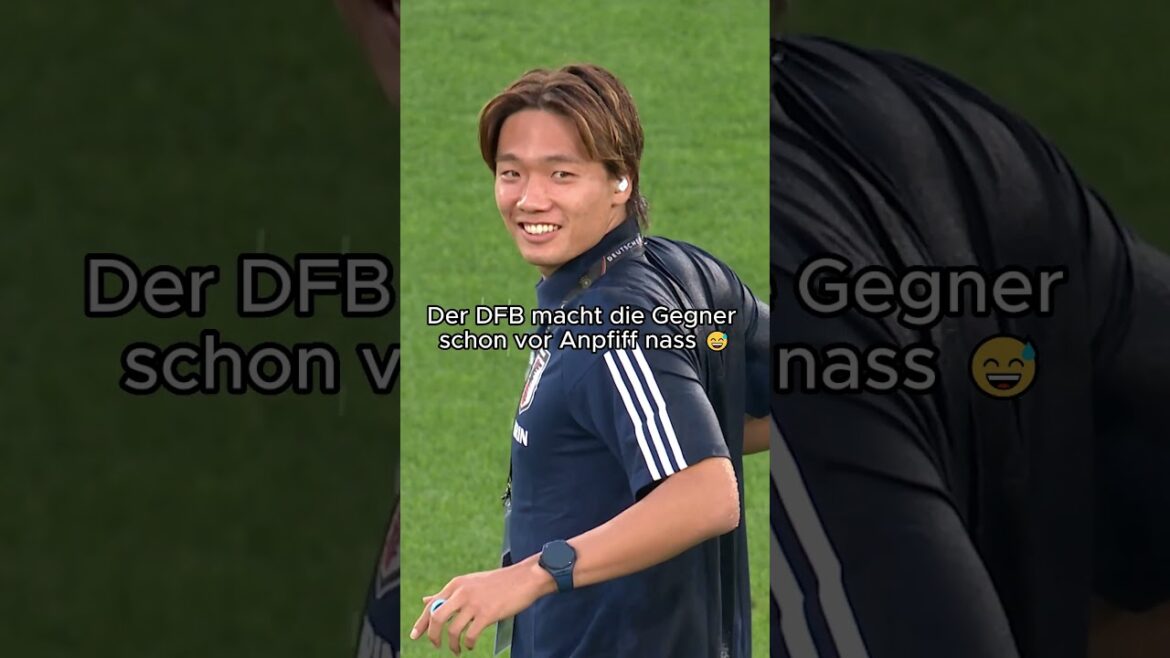 Le terrain de terrain de Wolfsburg atteint vraiment tous les moyens ... 😅 #rtlsport #dfb #dfbelf #itaa