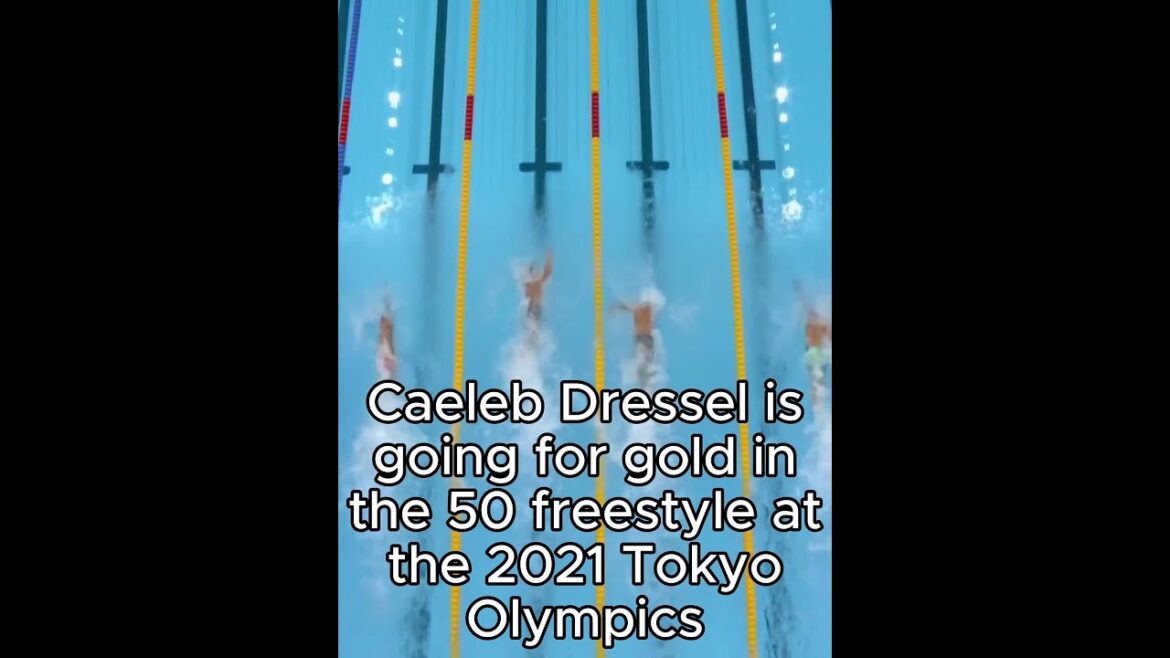 Caeleb Duel's 50 Freestyle au 2021 Tokyo Olympics #swimming #OLYMPICS #OLYMPICSWAMING #SWIM