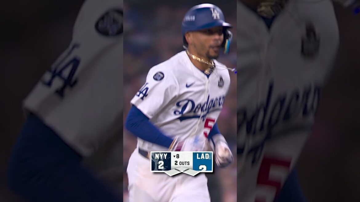 Mookie Betts rapporte à la maison shohei ohtani #mlb #baseball #worldseries #Dodgers