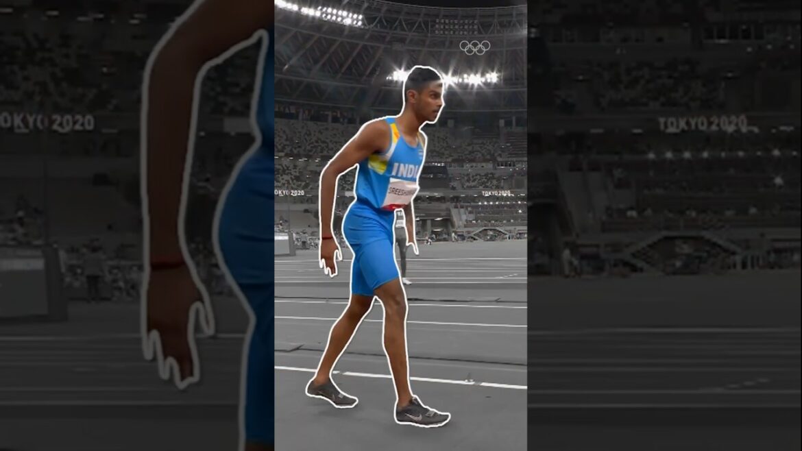 Murali Sreeshankar a pris son envol aux Jeux olympiques # Longjump #Indianathletics #athletics