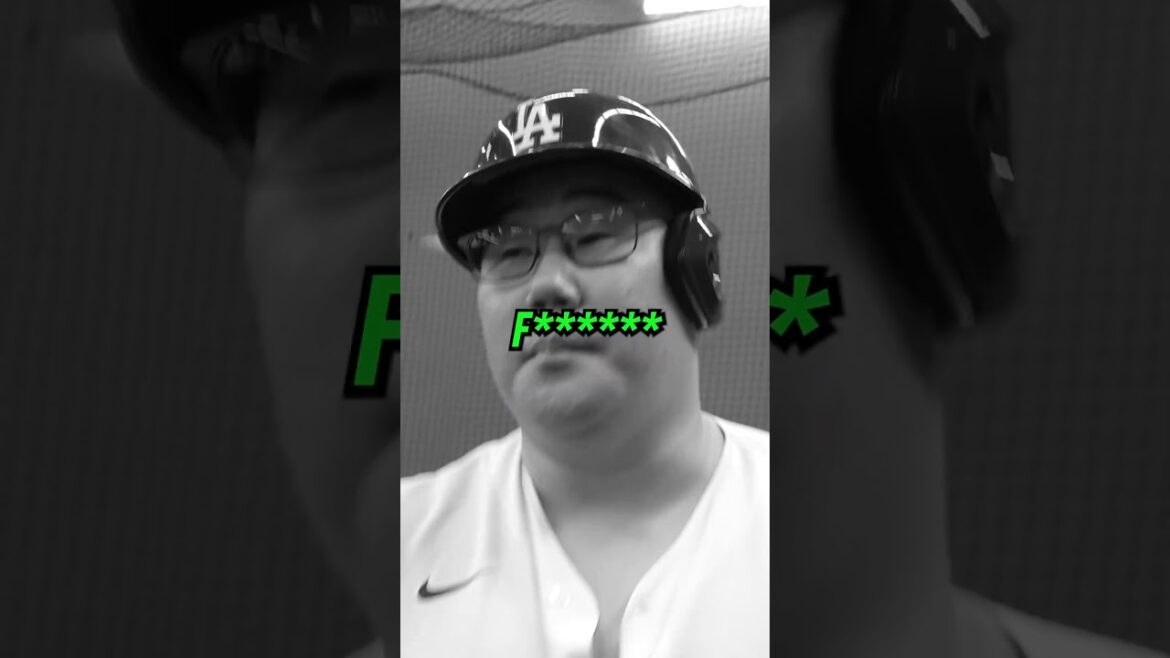 En train de retirer le faux shohei ohtani 😳 #baseball