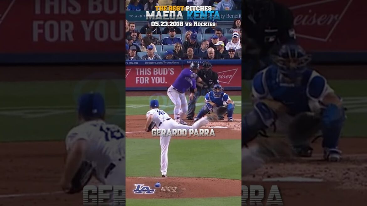 Maeda Kenta, les meilleurs emplacements 05.23.2018 #mlb #Dodgers #maedakenta #shoheiohtani #dodgerne