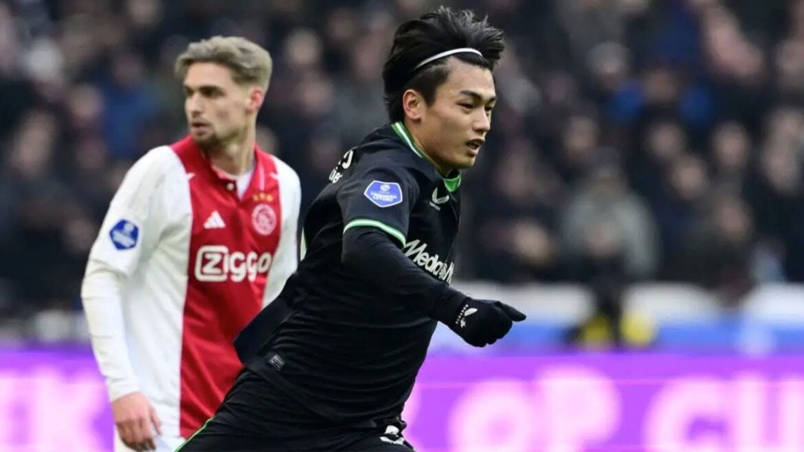 Kiyo Ueda, un grand match avec Ajax, aide le membre débutant et aide la cravate![3 février]