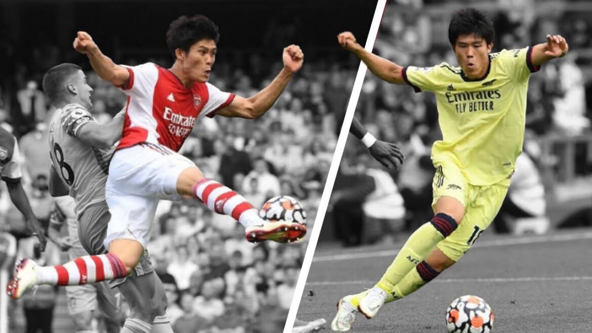 Takehiro Tomiyasu Impredif Defense Moment pour Arsenal