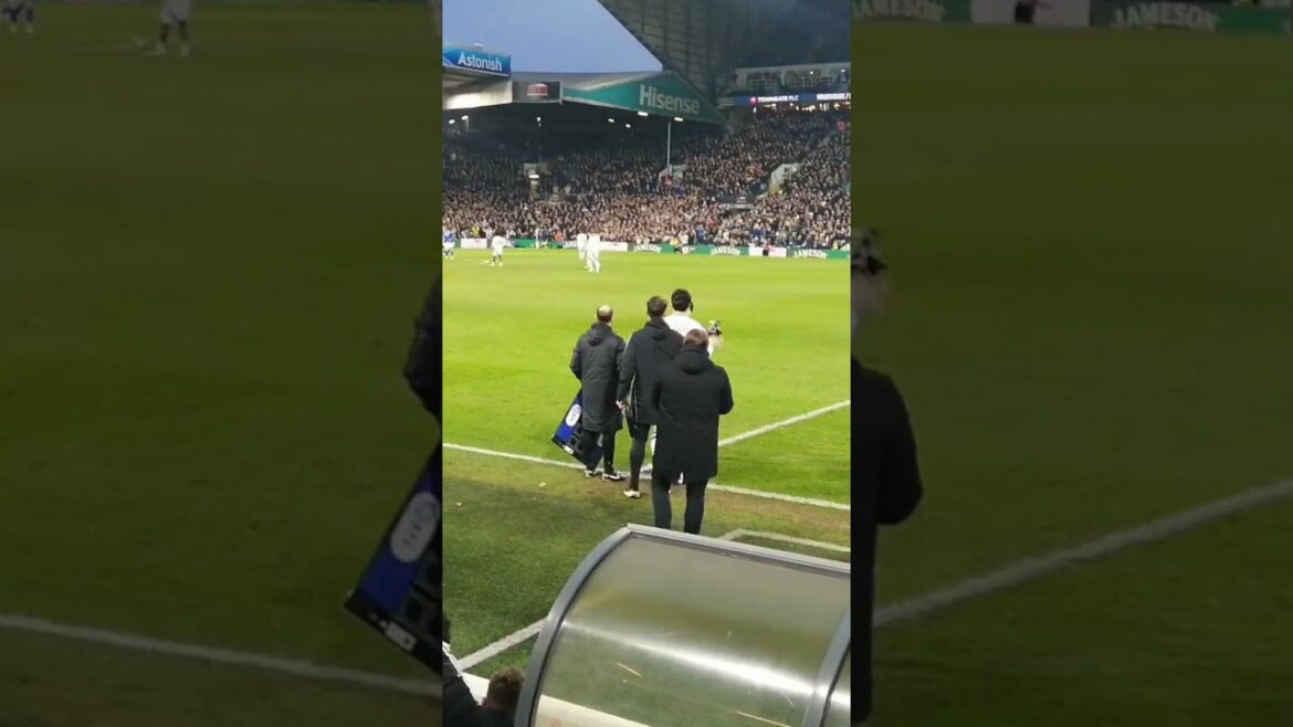 Leeds unie ao tanaka quelle signature, prenez un arc !! #leedSunited #football #championship #leeds