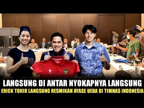 Directement entre ses mamans directement‼ laisric tohir a inauguré Ayase Ueda dans l’équipe nationale indonésienne Directement entre ses mamans directement‼ laisric tohir a inauguré Ayase Ueda dans l'équipe nationale indonésienne