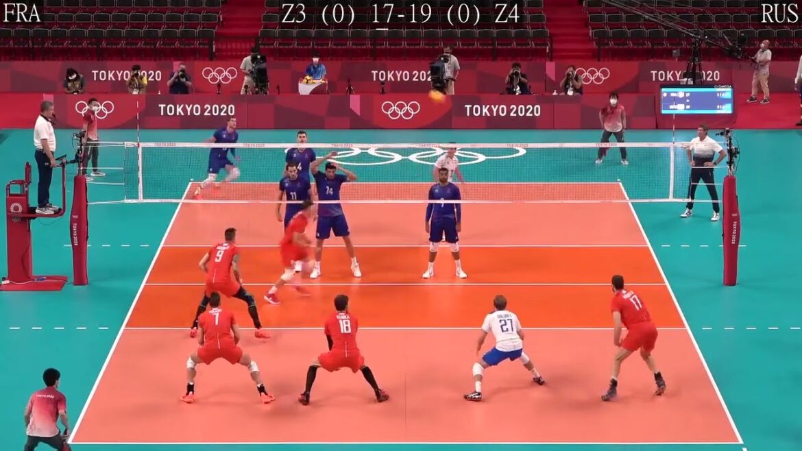 Volleyball France - Russie Amazing Tokyo Olympics Final Match Full