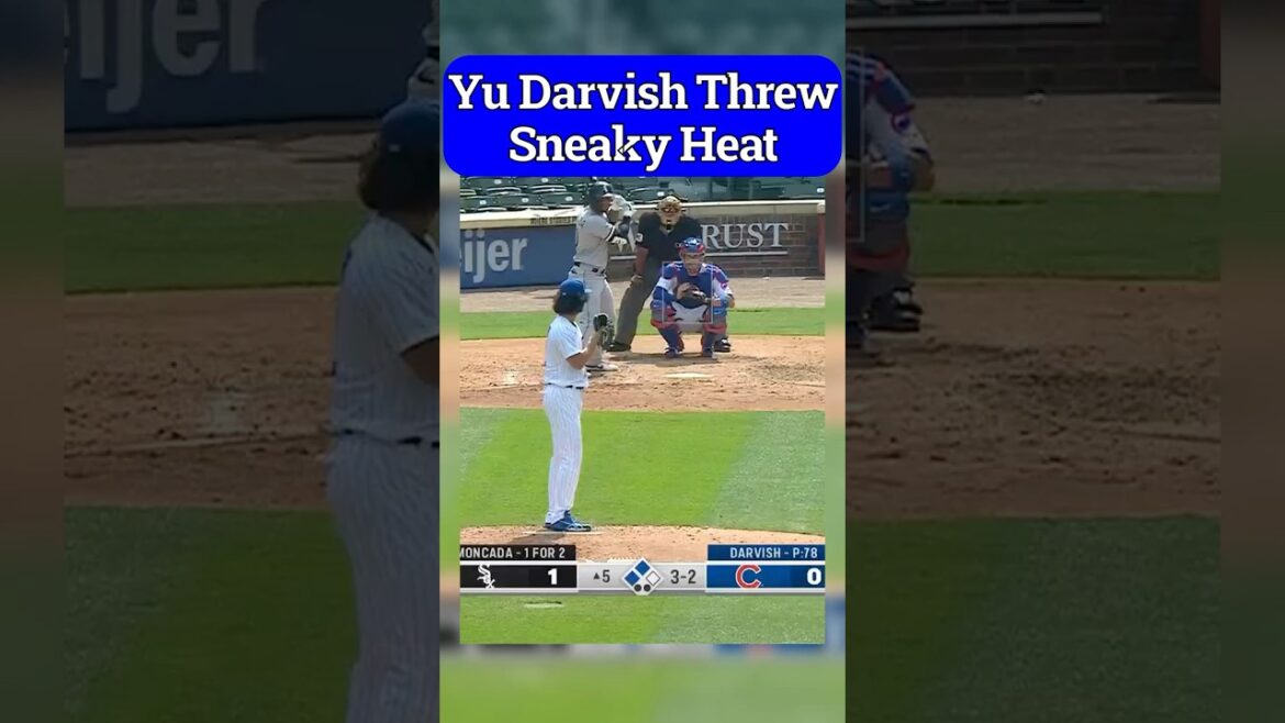 Yu Darvish a lancé une chaleur sournoise #darvish #mlb #baseball