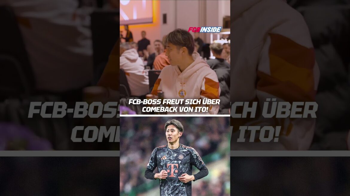 😍 Hiroki Ito est de retour! #fcbayern