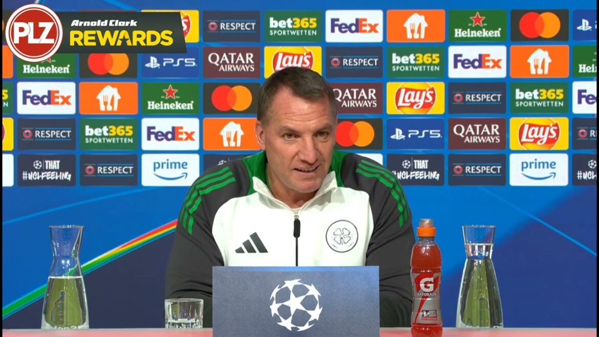 «Tout est possible» Brendan Rodgers Conférence de presse I Bayern Munich v Celtic Aperçu