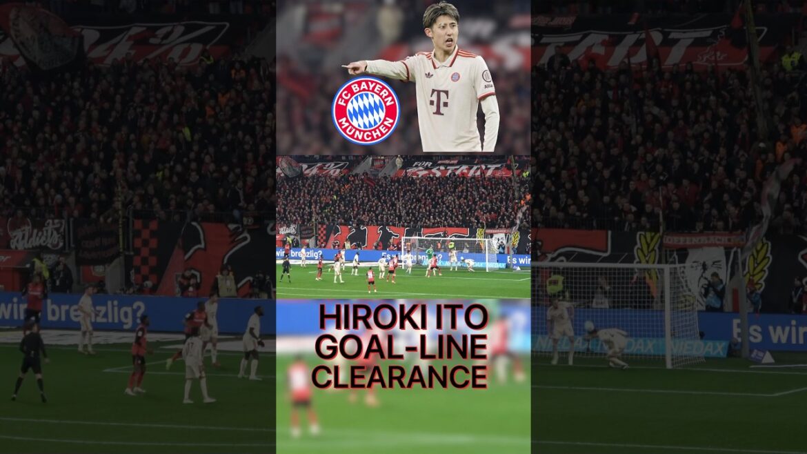 L'autorisation de la ligne de but folle de Hiroki Ito sauve le Bayern Munich!