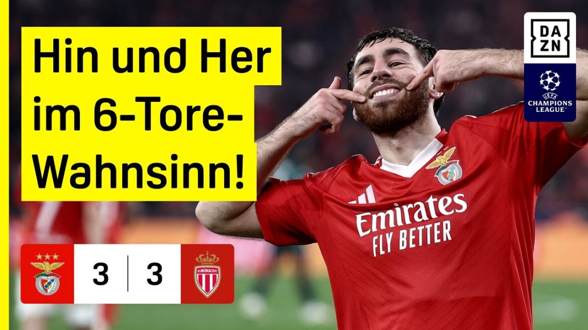 Benfica - comme Monaco | Ligue des champions de l'UEFA | Dazn Saints