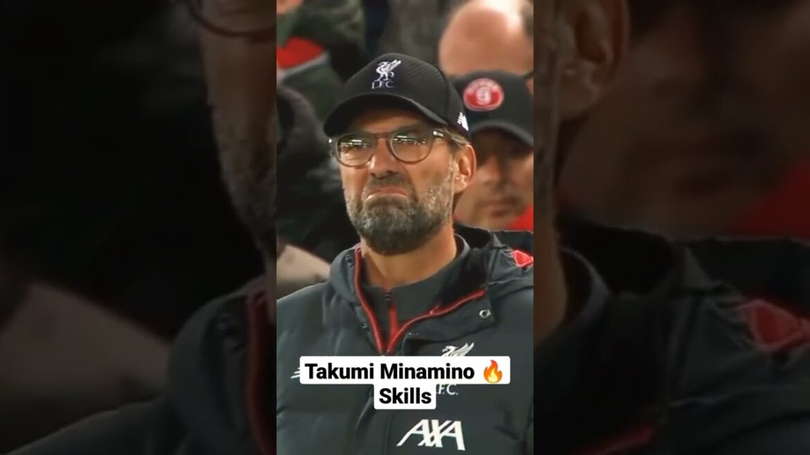 Compétences de réaction de Takumi Minamino Juergen Klopp ⚽🔥🔥 #skills