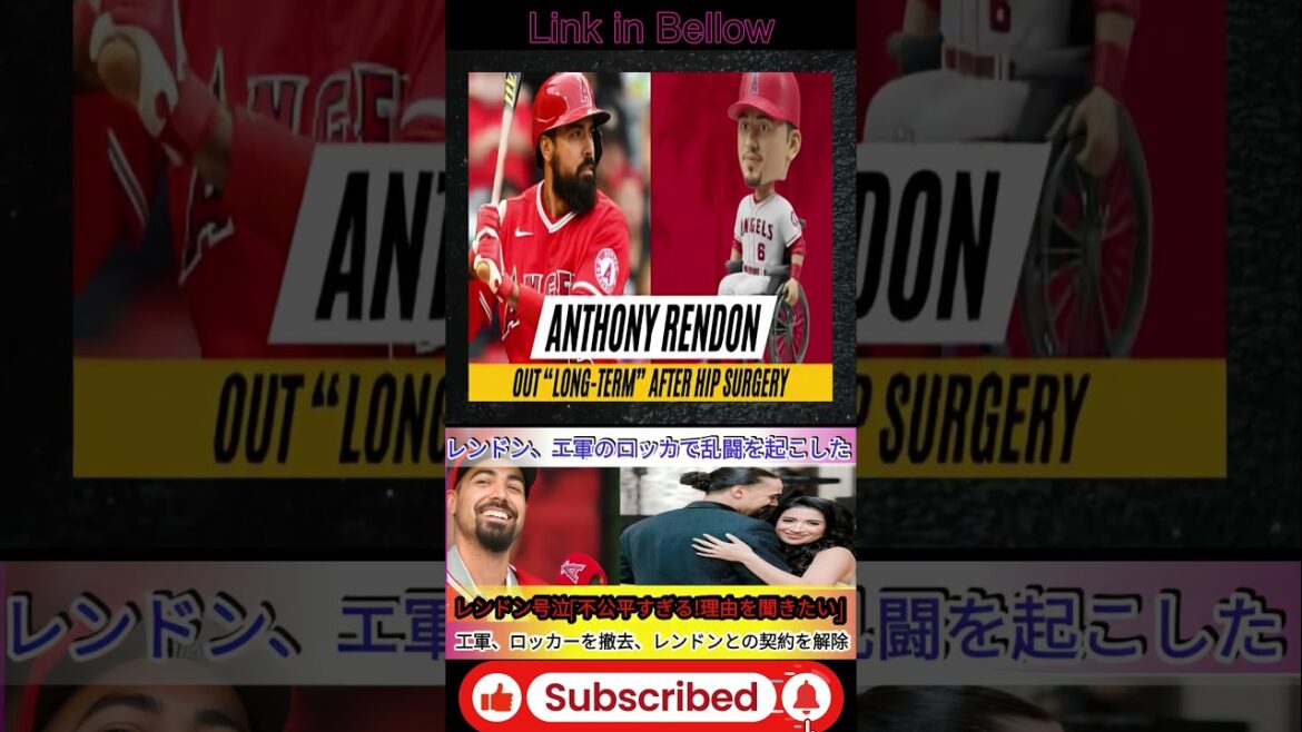 "Les anges suppriment le casier ⚡️ annule officiellement le contrat avec Rendon ✂️! Rendon a provoqué une bagarre dans le vestiaire😡 en pleurant" trop injuste!