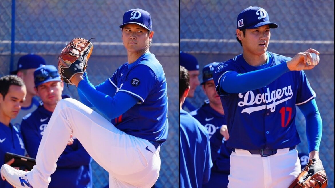 Shohei Ohtani lance 95 mph dans l'enclos des releveurs!