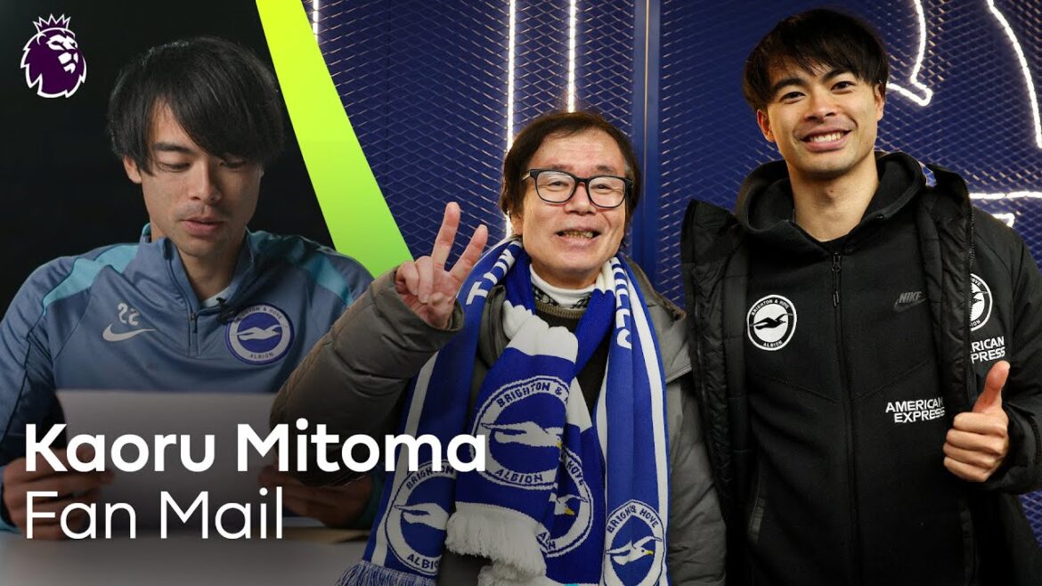 "Il a laissé quelque chose de derrière à Brighton" Kaoru Mitoma surprend un fan de 72 ans