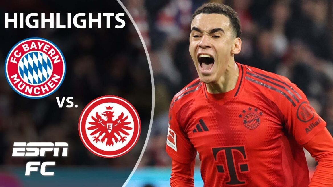 Bavaria Munich contre Eintracht Frankfurt | Bundesliga Faits saillants | ESPN FC