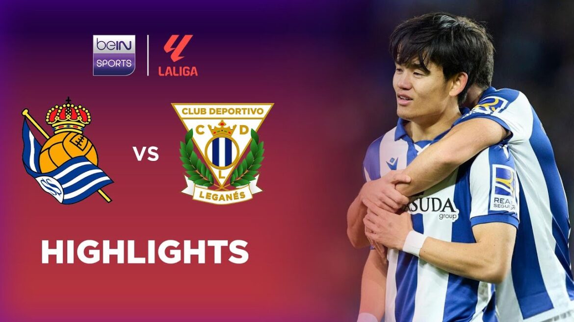 Real Sociedad 3-0 Leganes | Laliga 24/25 Match Highlights