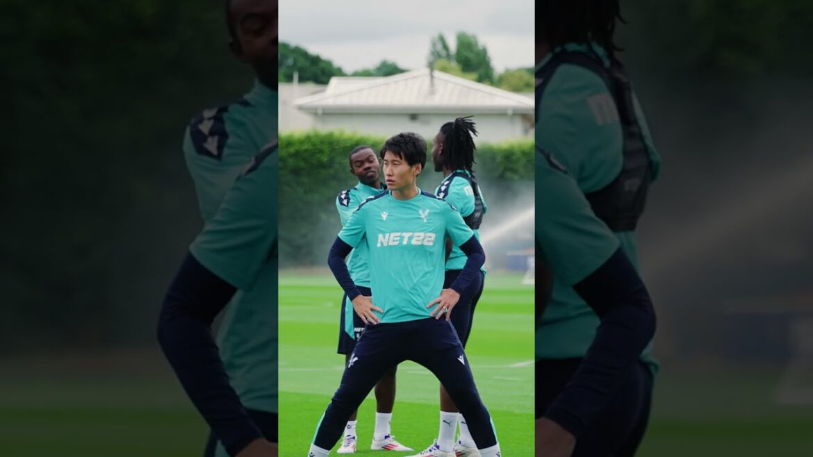Première session de Daichi | CCTV #CPFC #Crystalpalace #premierleague