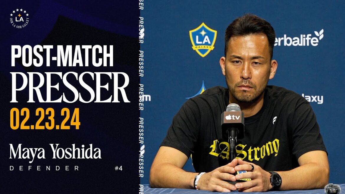Maya Yoshida, presseur d'après-match | 2.23.24
