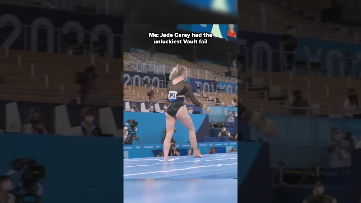 Cela doit être une chance sur un million ou quelque chose😭 #GyMnastics #blackout #vault #unlucky #fail