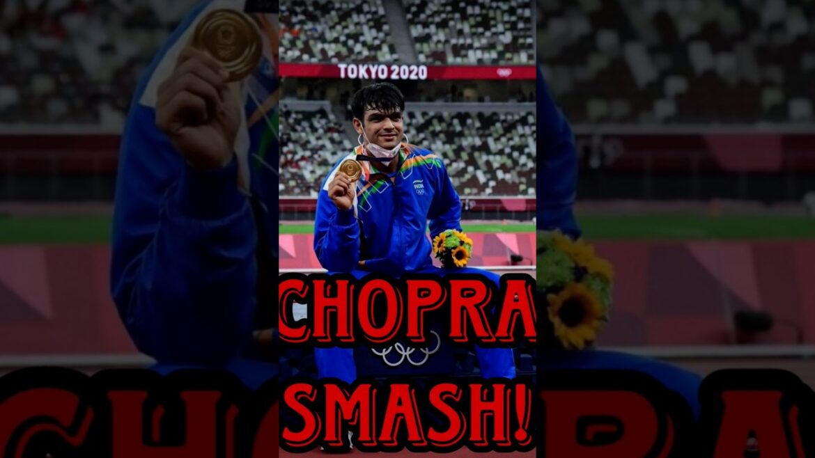Golden Boy de l'Inde! 🇮🇳✨ | #shorts #jevlinthrow #neeraj_chopra #neerajchopra #neeraj