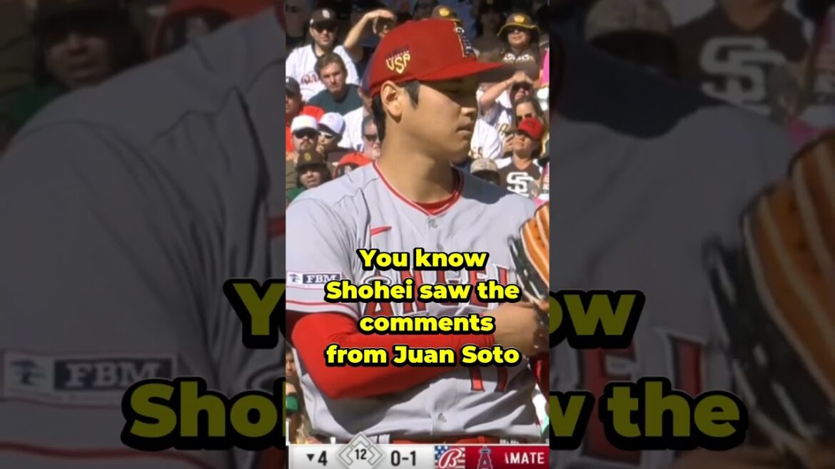 Shohei Ohtani contre Juan Soto: Quand Shohei a mélangé Soto à la pirogue