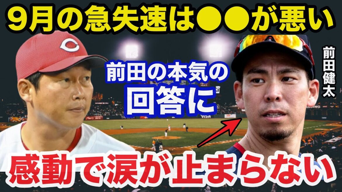 [Confession choquante]Les vrais sentiments de Maeda Kenta à propos du ralentissement soudain dans Hiroshima Carp et son désir de retourner au baseball japonais ne peuvent pas arrêter de pleurer.