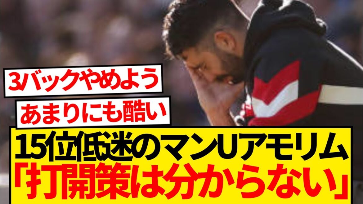 [Trisse News]Le manager Amorim manque de tous les plans ...